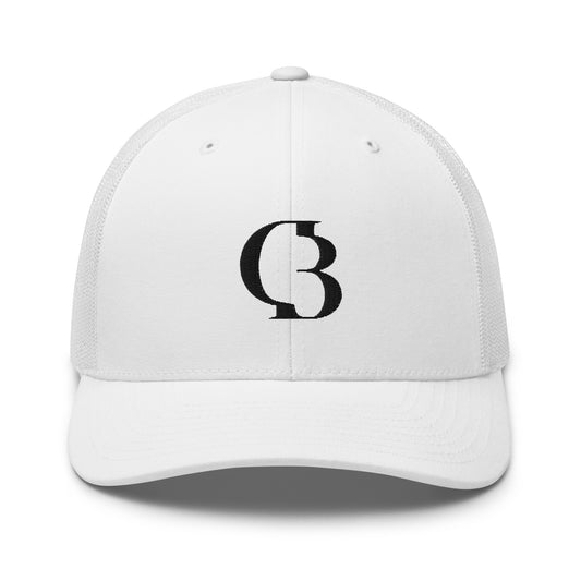 Gorra de camionero blanca